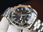 Omega Watch Planet Ocean Metal Strap Dial Black 43.5mm