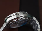 Omega Watch Planet Ocean Metal Strap Dial Black 43.5mm