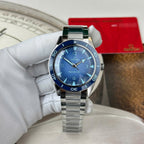 Omega Watch Seamaster 300 Heritage Blue Dial Metal Wire 41mm