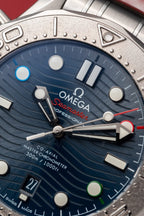 Omega Seamaster 007 Watch Blue Dial 41mm