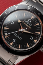 Omega Seamaster 007 Watch Black Dial 41mm