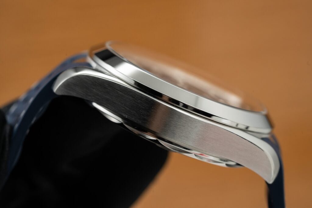 Omega Watch Seamaster Aqua Terra Blue Dial Rubber Strap 43mm