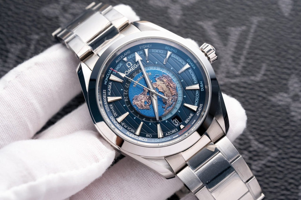 Omega Seamaster Aqua-Terra Blue Dial Watch 43mm