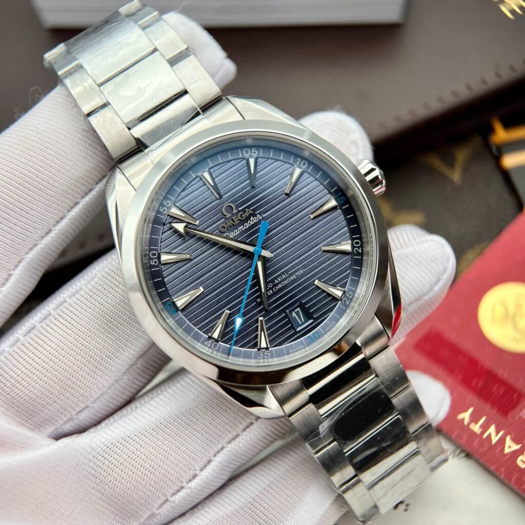 Omega Watch Seamaster Aqua Terra Blue Dial 41mm