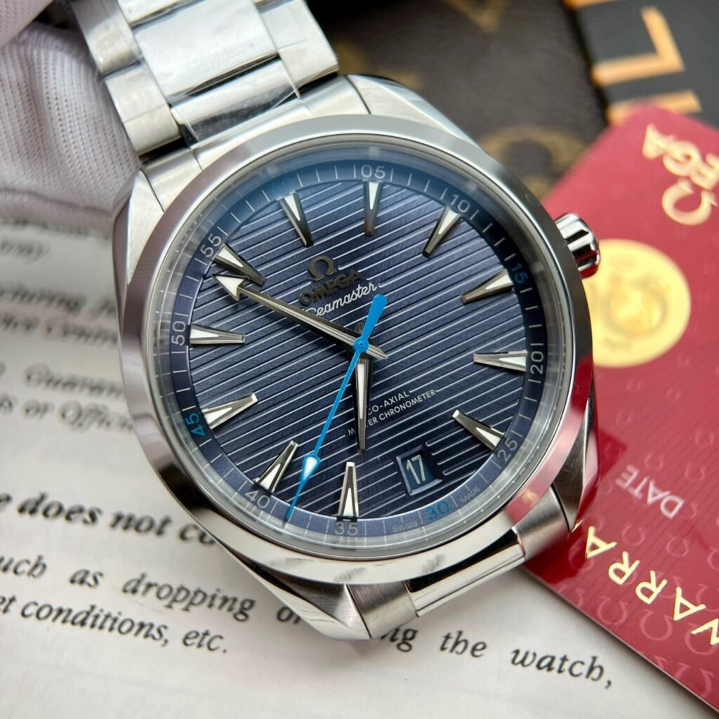 Omega Watch Seamaster Aqua Terra Blue Dial 41mm