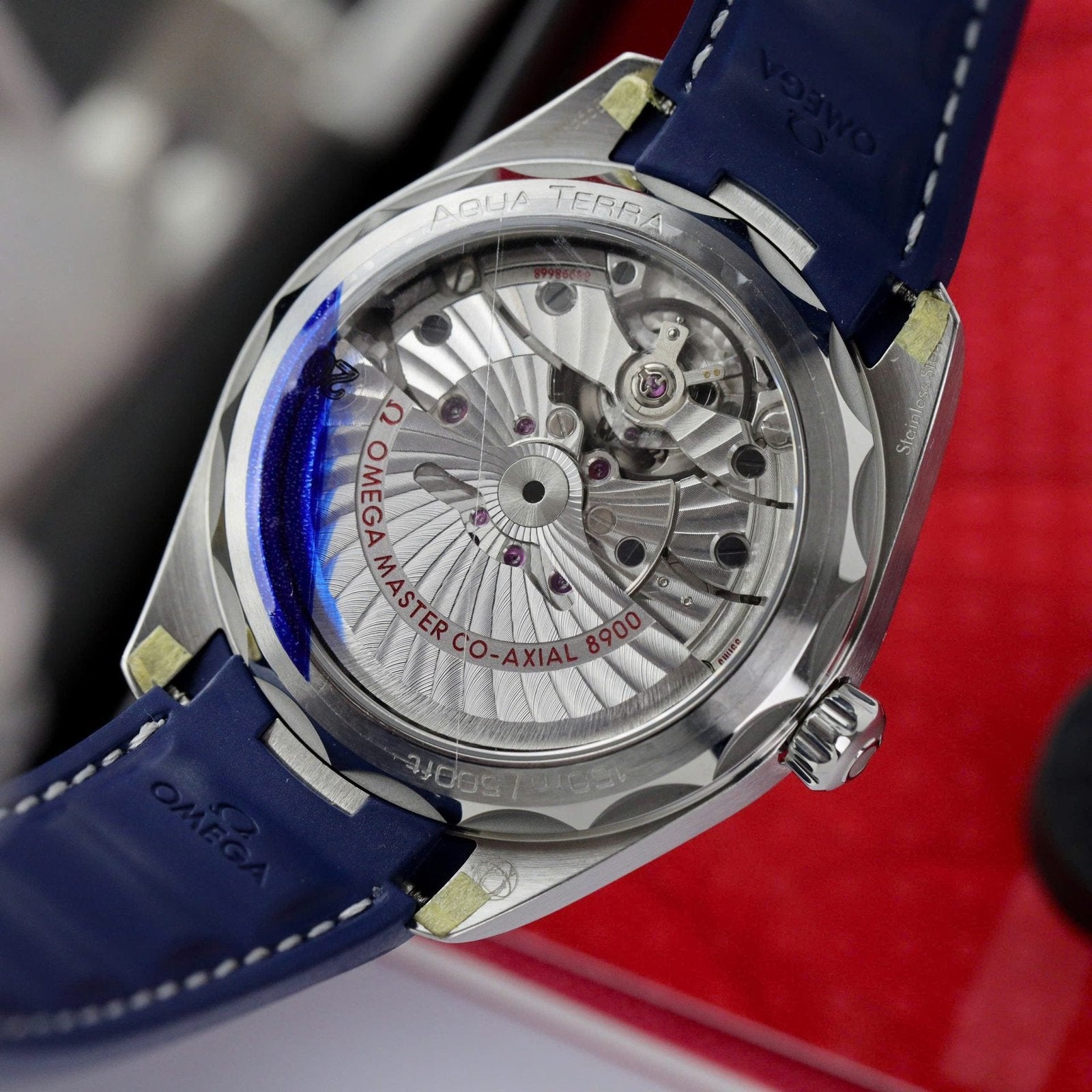 Omega Seamaster Aqua-Terra GMT Blue Watch 41mm