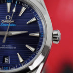 Omega Seamaster Aqua-Terra GMT Blue Watch 41mm