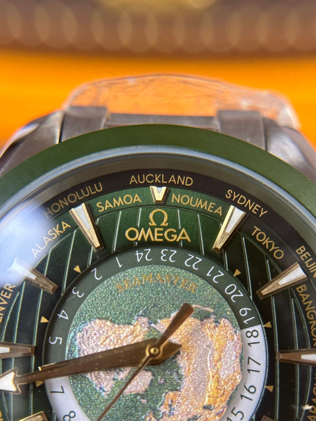 Omega Watch Seamaster Aqua Terra Dial Green 43mm