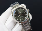 Omega Watch Seamaster Aqua Terra Green Dial Metal Wire 41mm
