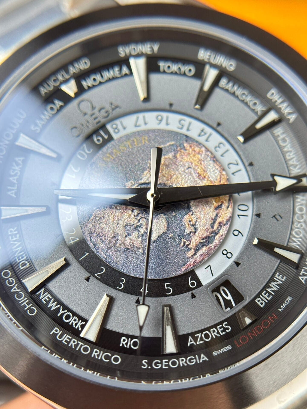 Omega Watch Seamaster Aqua Terra Gray Dial 43mm