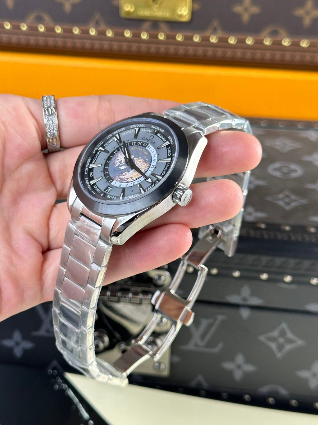 Omega Watch Seamaster Aqua Terra Gray Dial 43mm