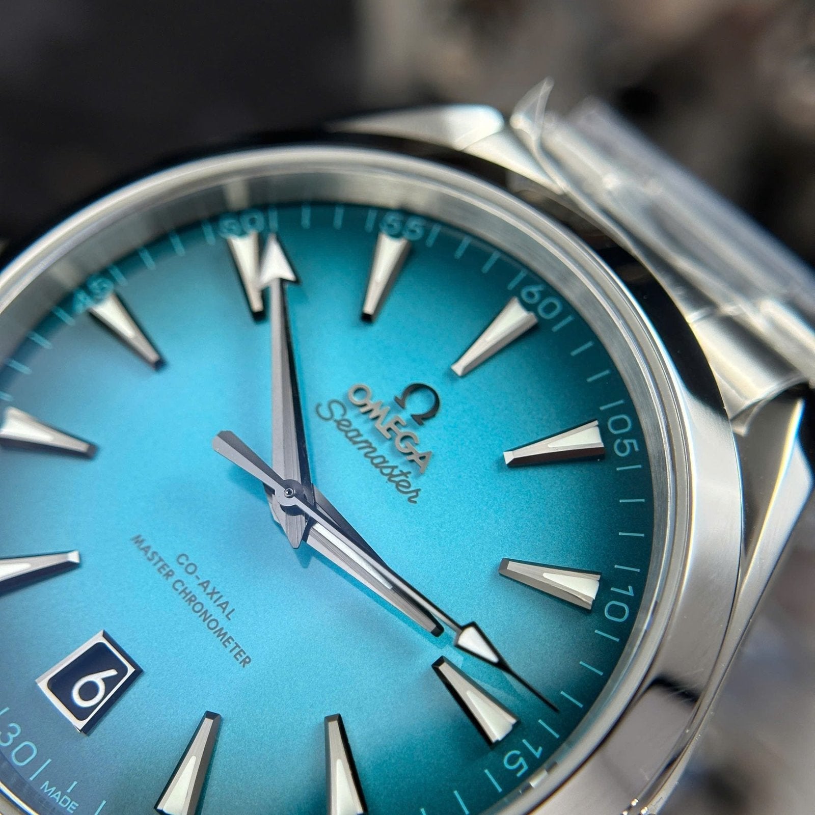 Omega Seamaster Co-Axial Watch Blue Dial Automatic 41mm