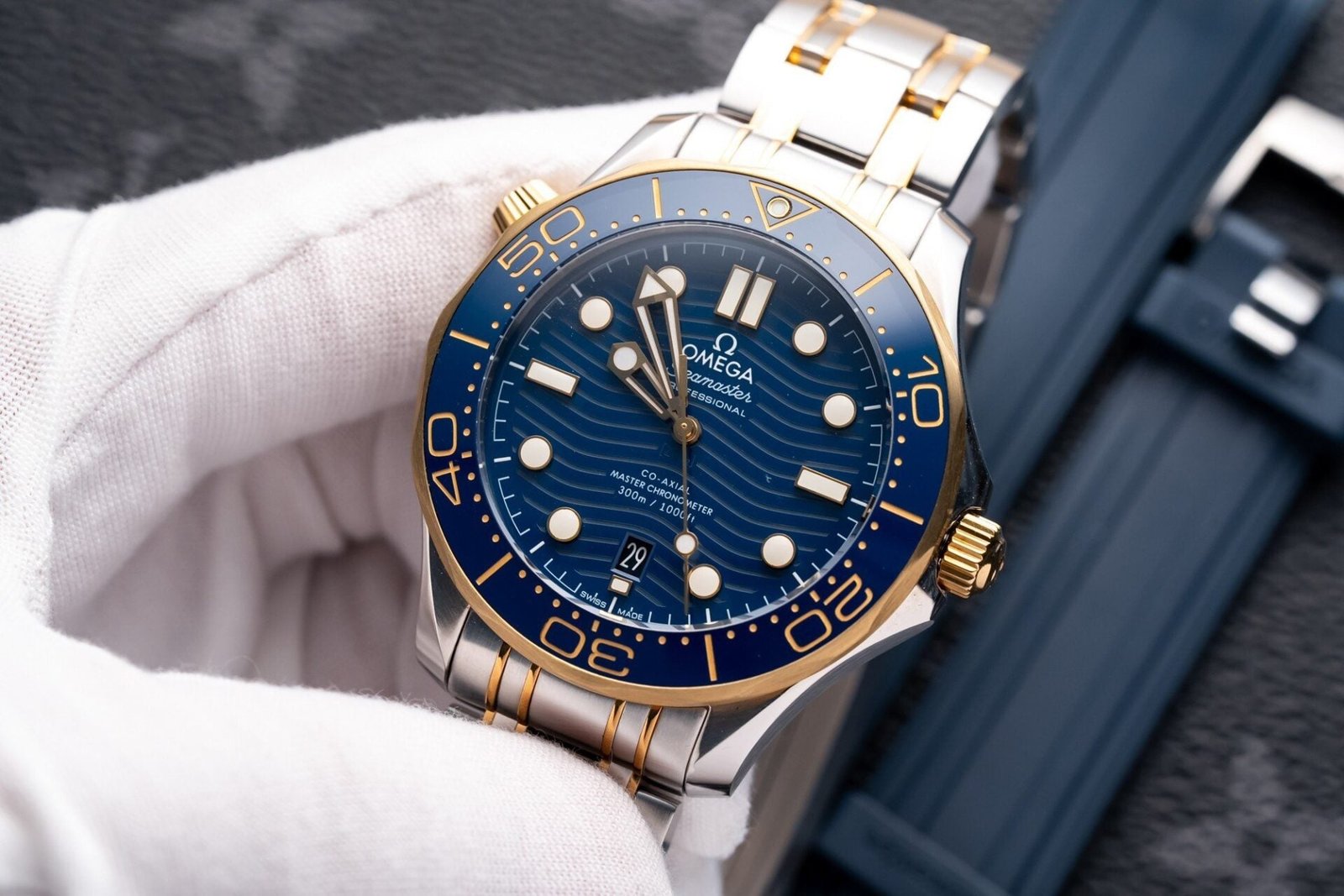 Omega Seamaster DemiGod Watch Blue Dial 42mm