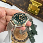 Omega Seamaster Driver 300 Watch Green Dial 42mm