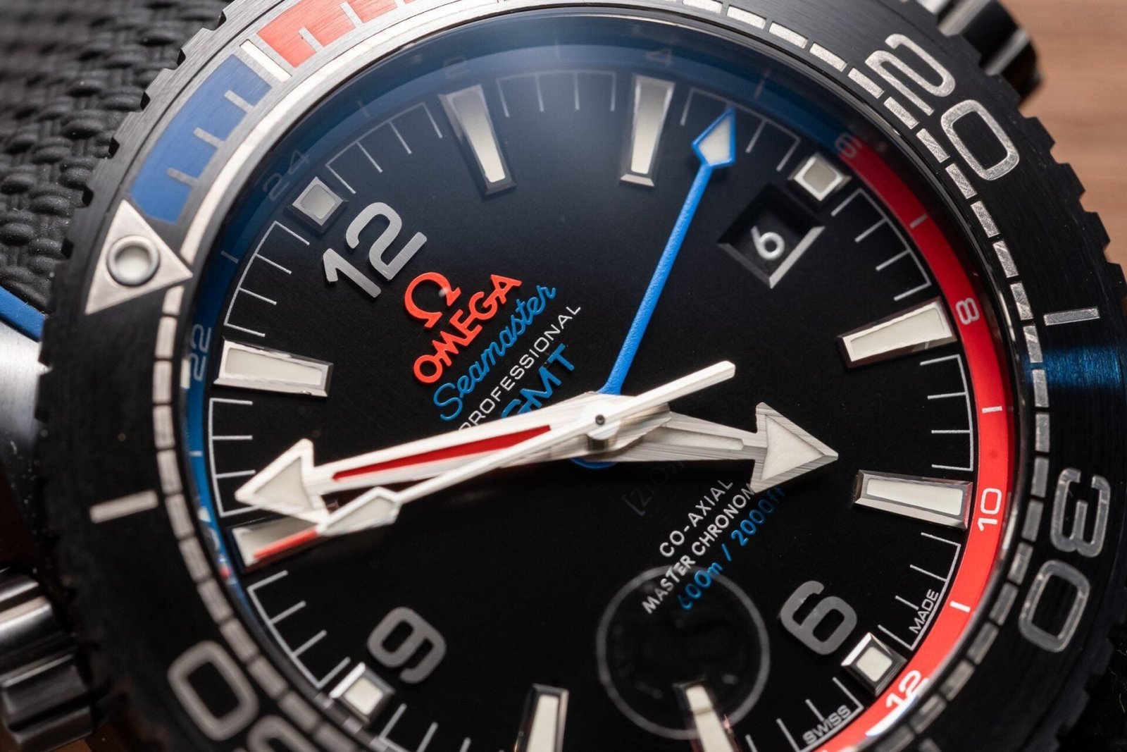 Omega Seamaster Watch Ceramic Black 45.5mm