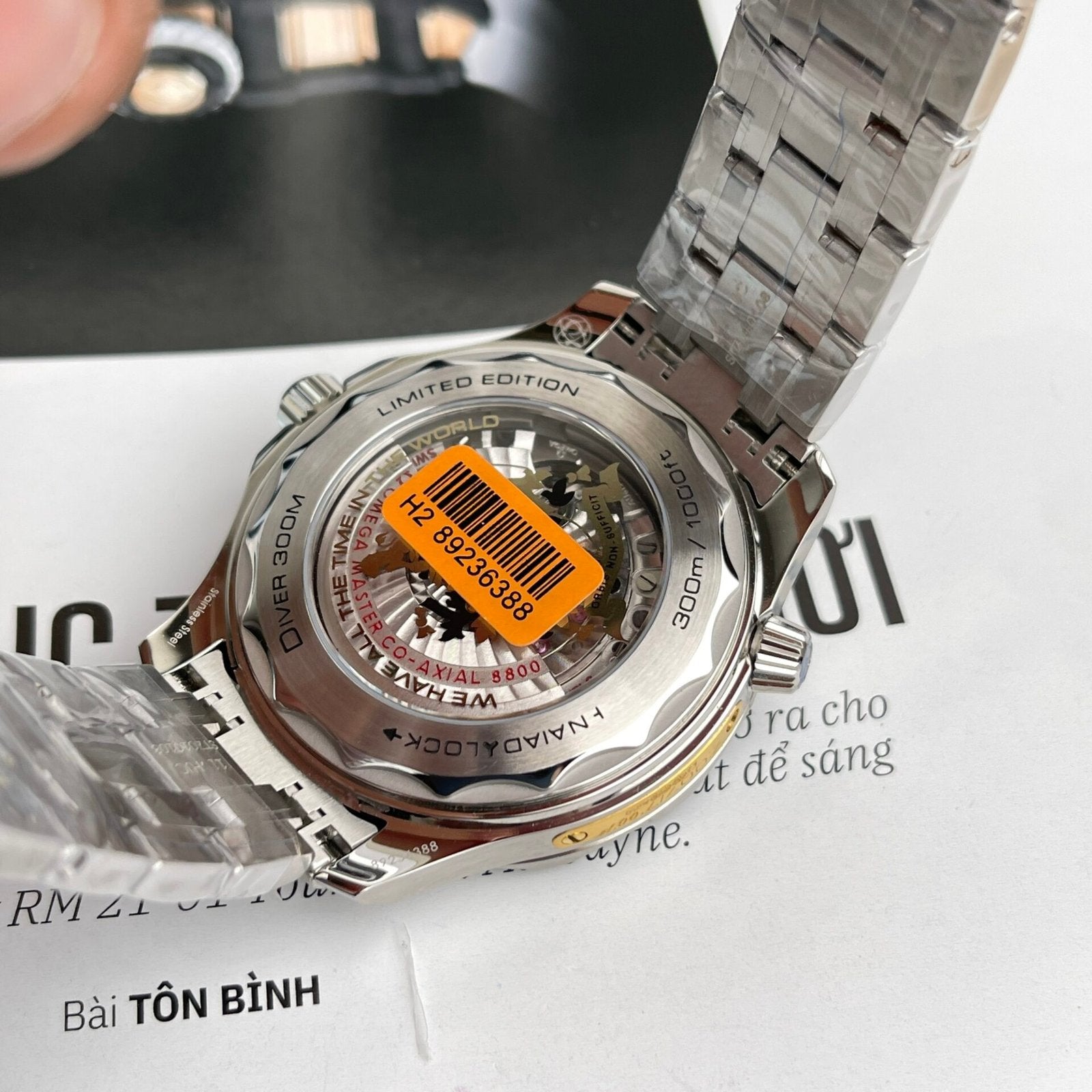 Omega Watch Seamaster James Bond 007 Black Dial 42mm