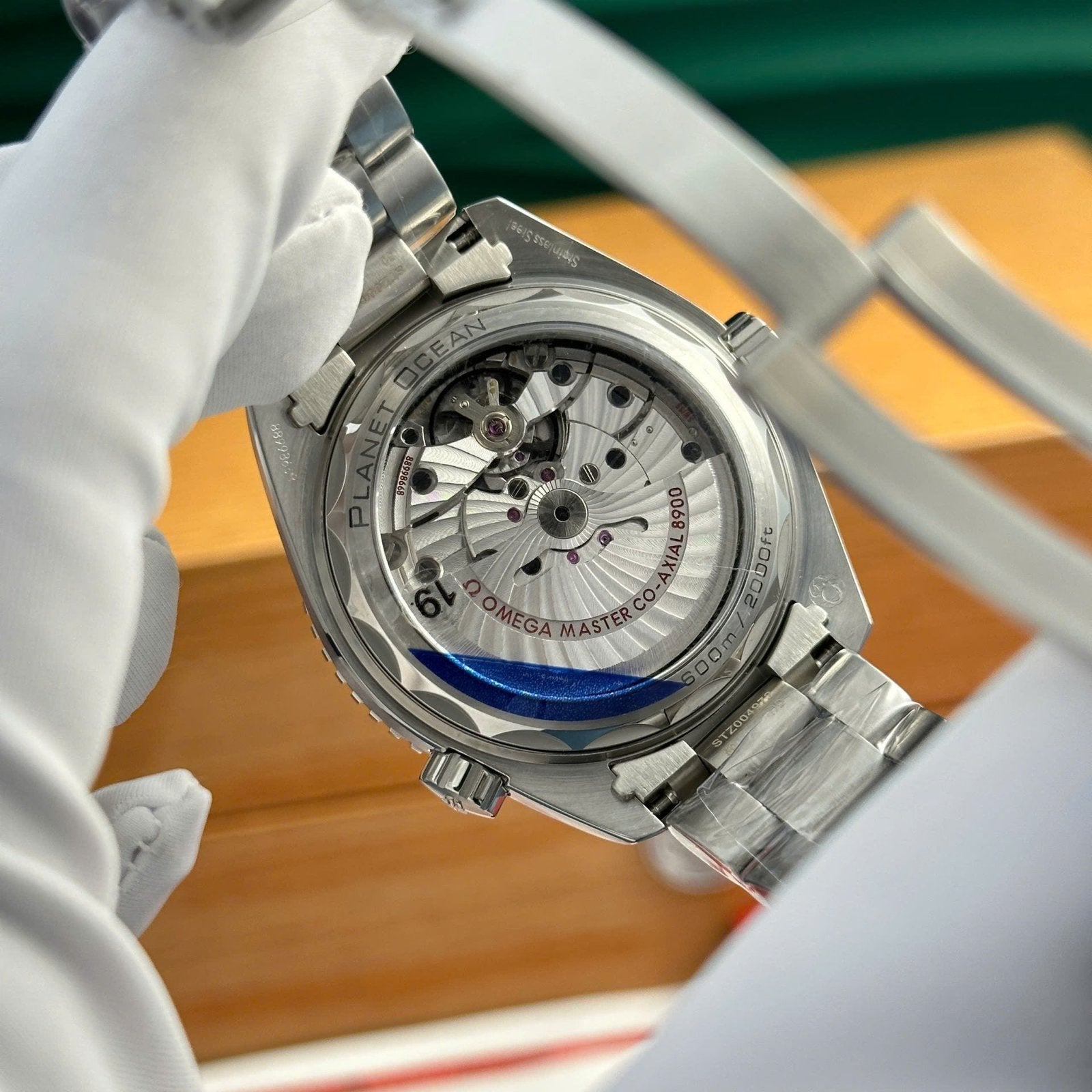 Omega Seamaster Planet Ocean 600M Watch Metal Wire 43.5mm