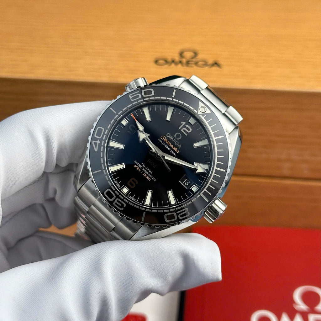 Omega Seamaster Planet Ocean 600M Watch Metal Wire 43.5mm