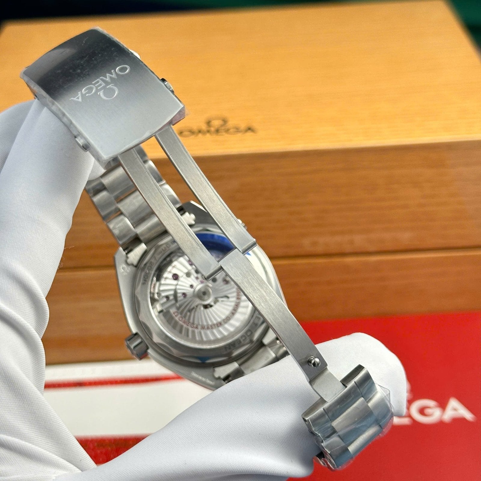 Omega Seamaster Planet Ocean 600M Watch Metal Wire 43.5mm