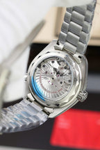 Omega Seamaster Watch Planet Ocean Metal Wire 43.5mm