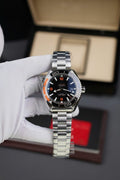 Omega Seamaster Watch Planet Ocean Metal Wire 43.5mm