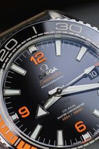 Omega Seamaster Watch Planet Ocean Metal Wire 43.5mm