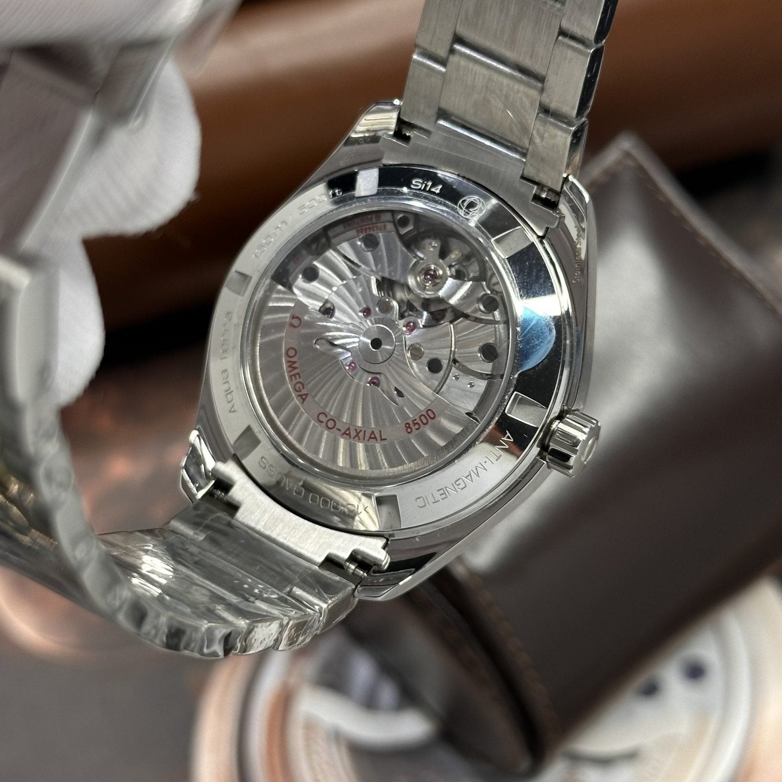 Omega Seamaster Watch Blue Dial 41mm