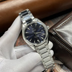 Omega Seamaster Watch Blue Dial 41mm