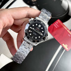 Omega Seamaster Diver 300m Co-Axial Watch Black Dial 42mm