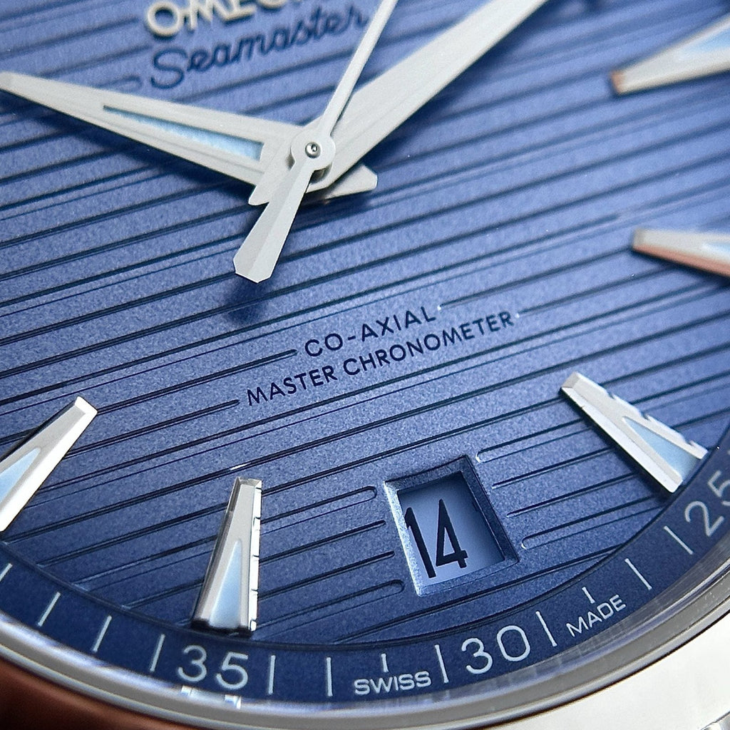 Omega Seamaster Summer Blue Dial Watch 41mm
