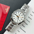 Omega Seamaster Watch White Dial 40mm