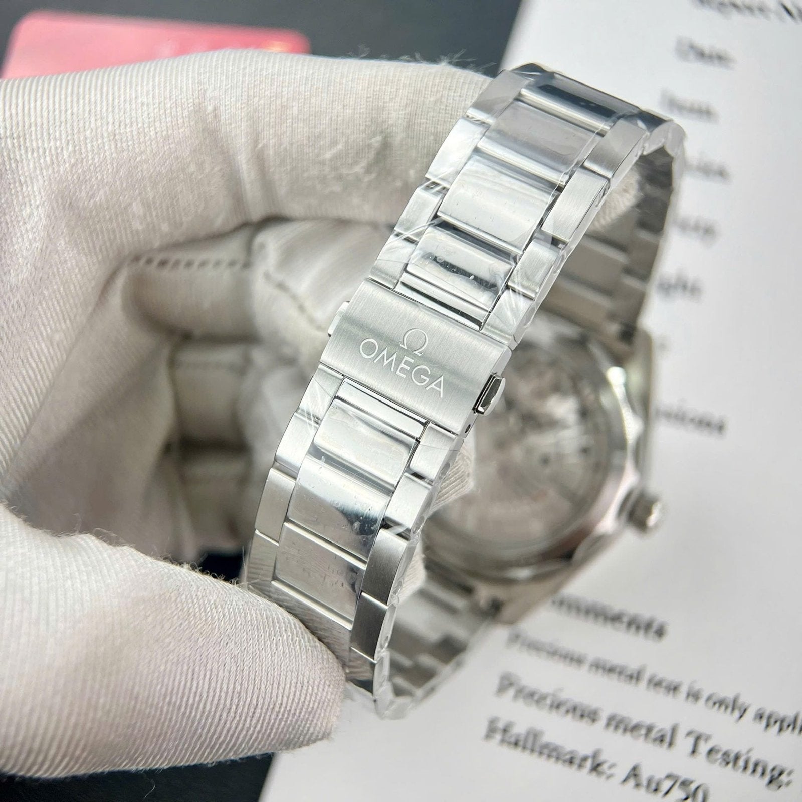 Omega Seamaster Watch White Dial 40mm