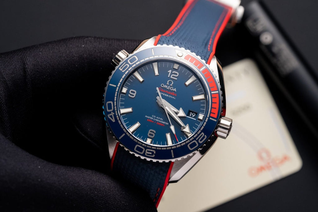 Omega Watch Specialities Pyeongchang 2018 Limited Blue Dial 43.5mm