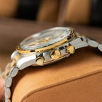 Omega SpeedMaster MoonWatch Chronogarph Demi Gold Watch 42mm