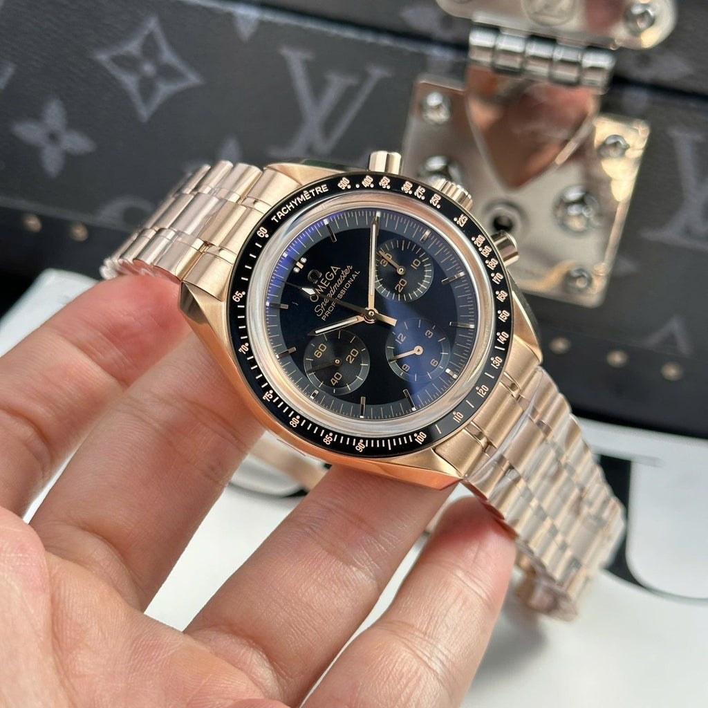 Omega Watch SpeedMaster MoonWatch Rose Gold 42mm