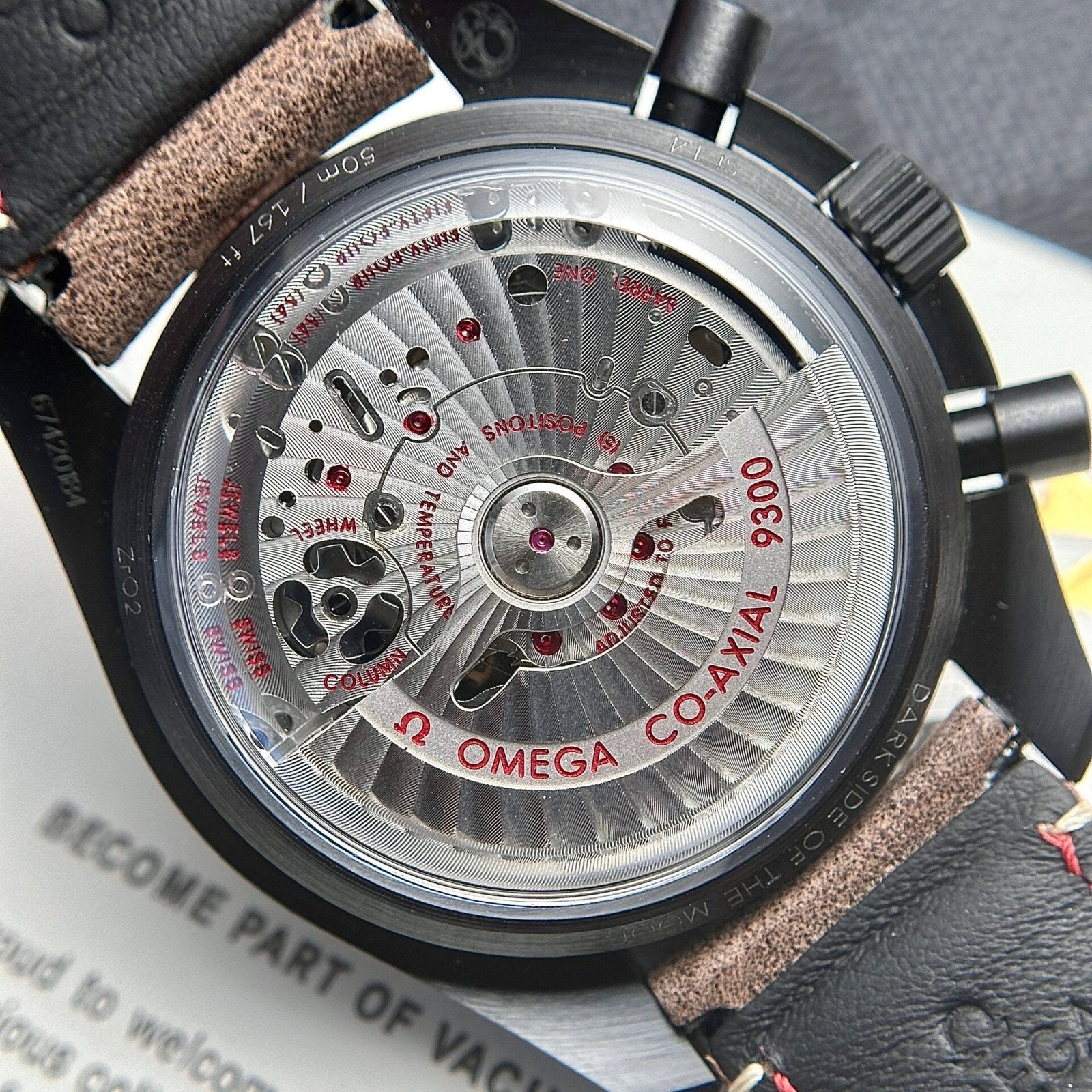 Omega SpeedMaster Watch Black 44mm