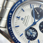 Omega Speedmaster Silver Snoopy 50th Anniversary Watch New 2025 42mm