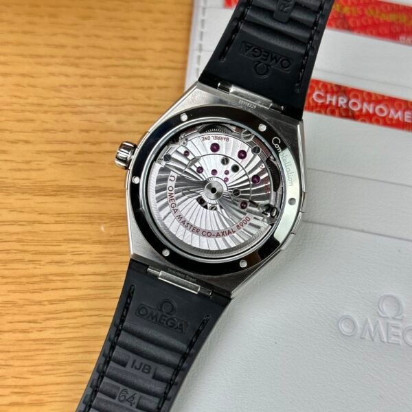 Omega Watch Constellation White Dial Leather Strap 41mm
