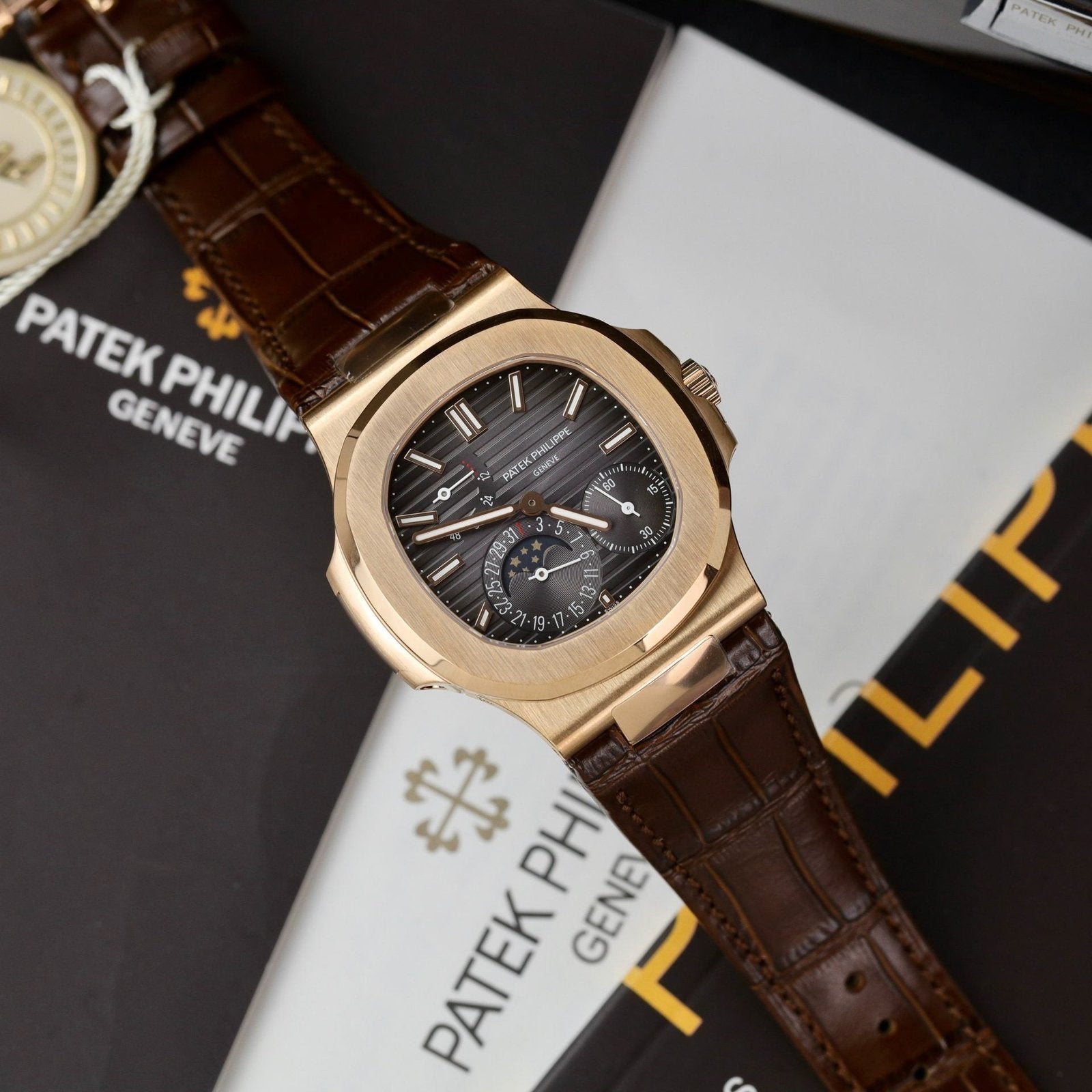 Patek Philippe Watch Nautilus 5712R Rose Gold 40mm