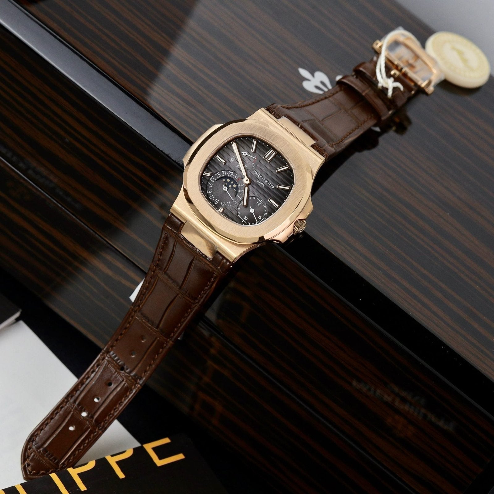 Patek Philippe Watch Nautilus 5712R Rose Gold 40mm