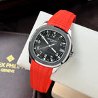 Patek Philippe Watch Aquanaut 5167A Red Rubber Strap 40mm