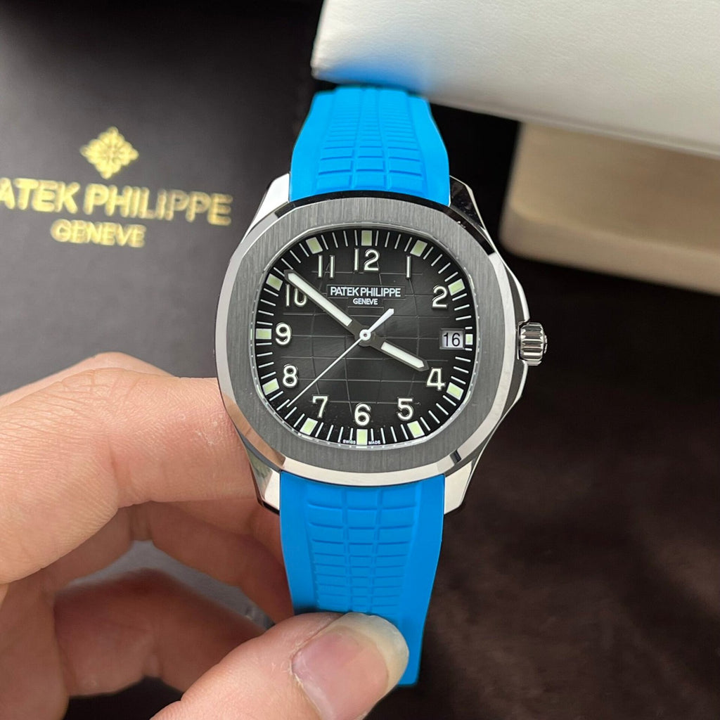 Patek Philippe Watch 5167A Blue Rubber Strap 40mm