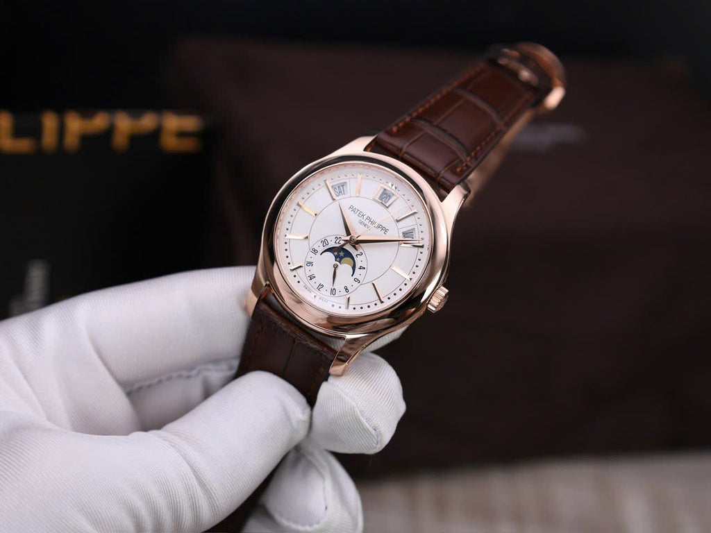 Patek Philippe 5205R 18K Rose Gold Wrapped Watch 40mm
