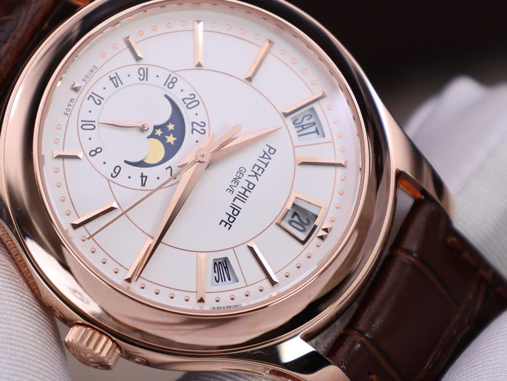 Patek Philippe 5205R 18K Rose Gold Wrapped Watch 40mm