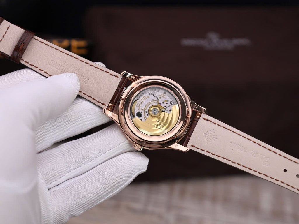Patek Philippe 5205R 18K Rose Gold Wrapped Watch 40mm