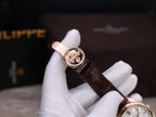 Patek Philippe 5205R 18K Rose Gold Wrapped Watch 40mm