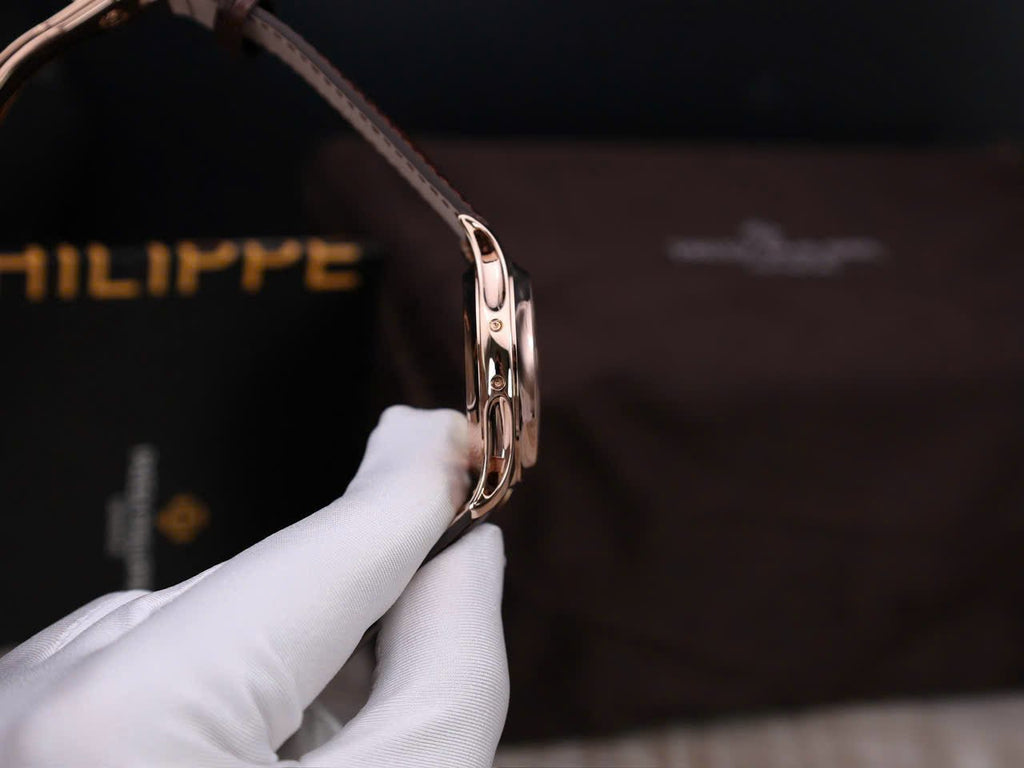 Patek Philippe 5205R 18K Rose Gold Wrapped Watch 40mm