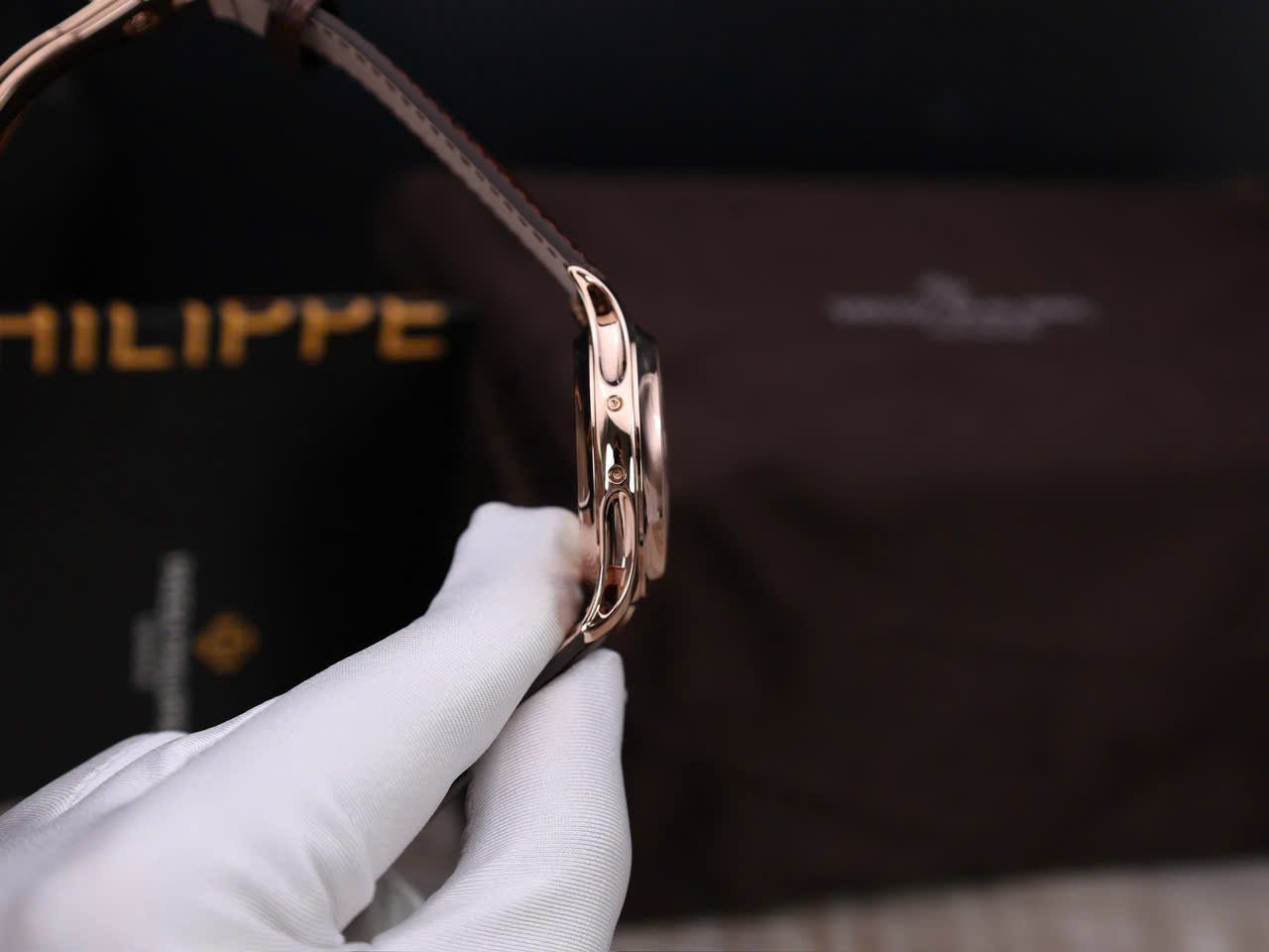 Patek Philippe 5205R 18K Rose Gold Wrapped Watch 40mm