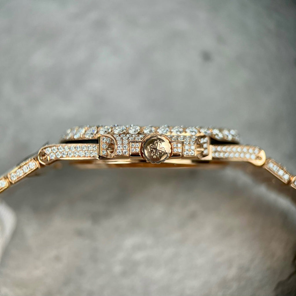 Patek Philippe 5711 Watch With Moissanite Diamond 40mm