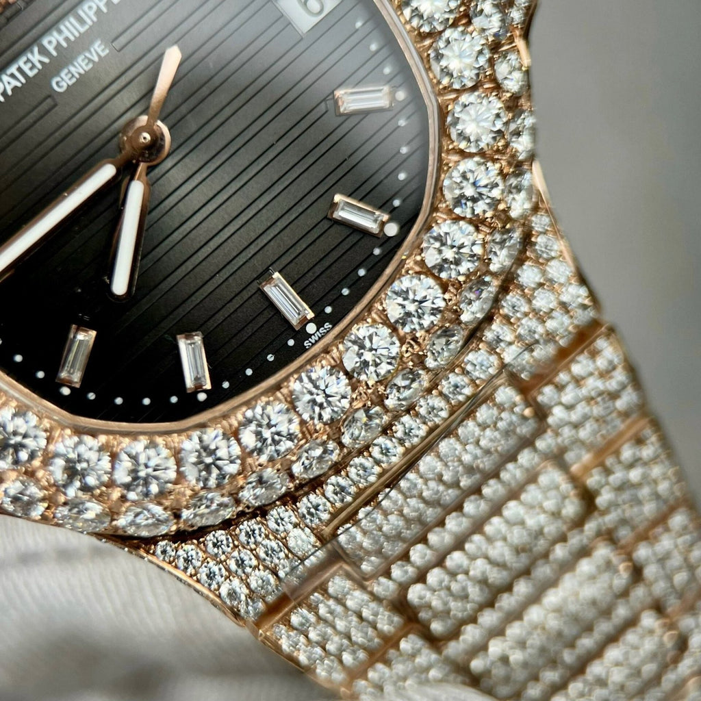 Patek Philippe 5711 Watch With Moissanite Diamond 40mm